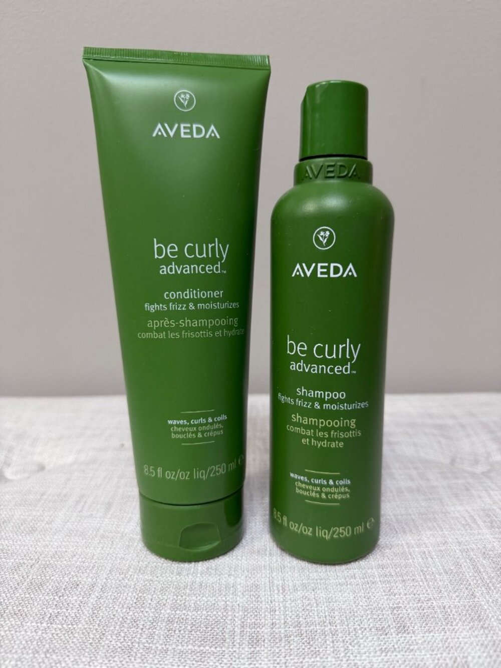 Aveda "Be Curly" Advanced Shampoo and Conditioner - New Sealed Containers